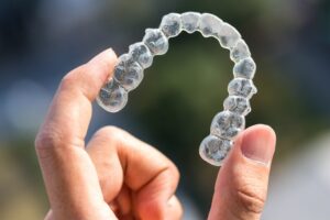 Clear aligner.
